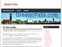 Tablet Screenshot of greaterfalls.com